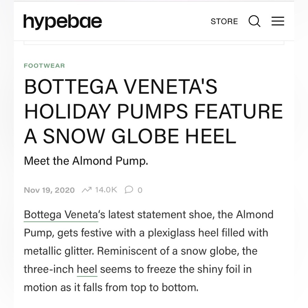 Bottega Veneta Brown Mettalic Almond Pumps - Picture 10 of 10